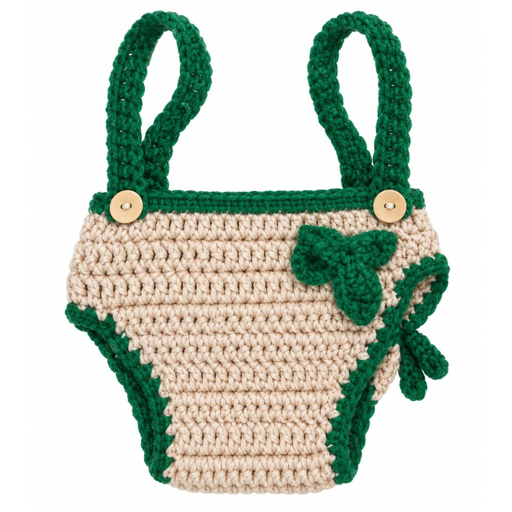 Newborn crochet fish onesie